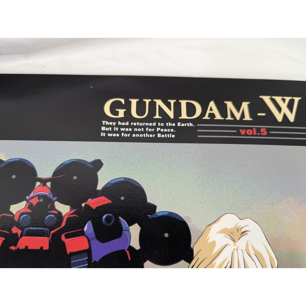 Gundam W Vol 5 Laser Disc Set - Picture 2 of 14